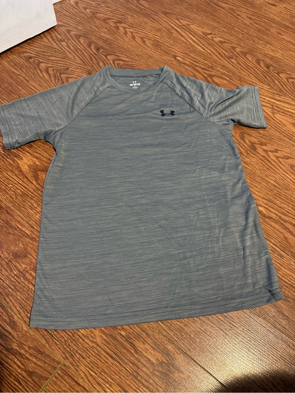 Under Armour Short Sleeve Tech Tee in Heather Gray